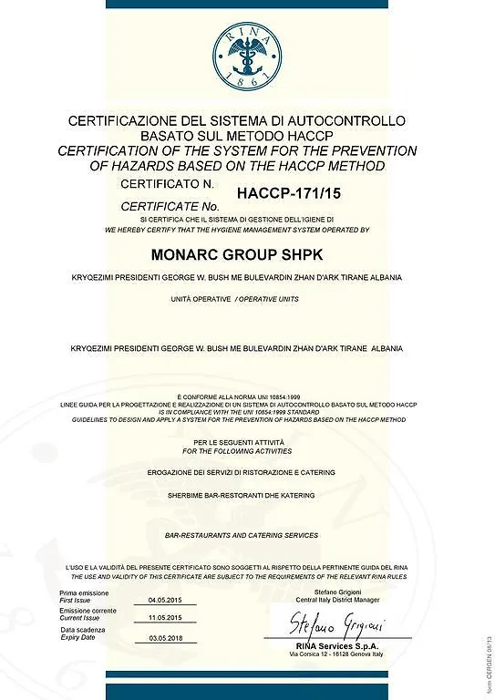 Monarc Hotel Tirana 4*,